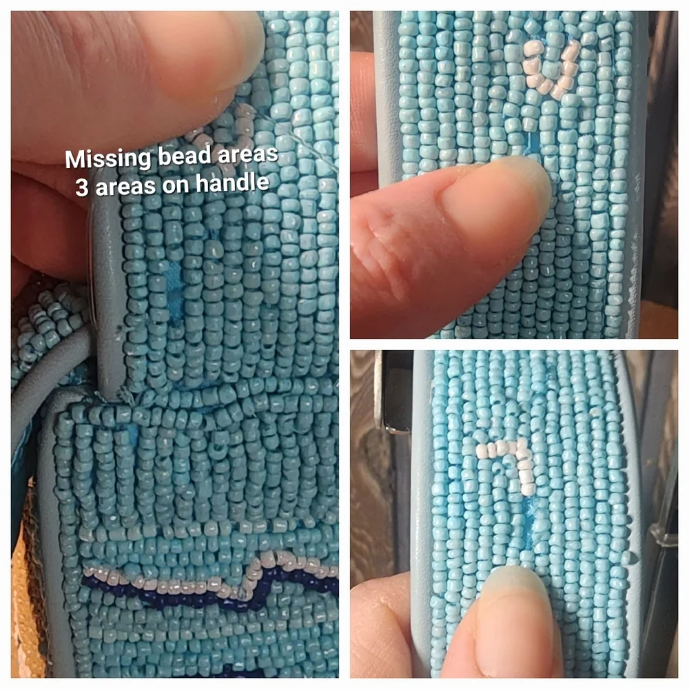 Staud Tommy Beachwear Beaded Bag (Flawed) - Picture 10 of 10